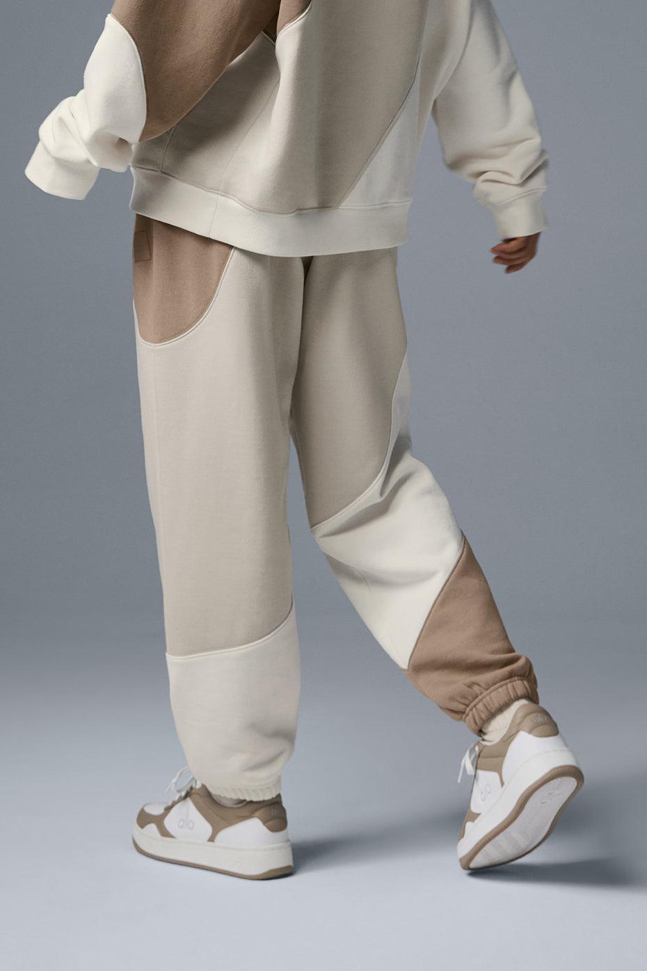 Make Waves Sweatpant - Ivory/Bone/Gravel Female Product Image