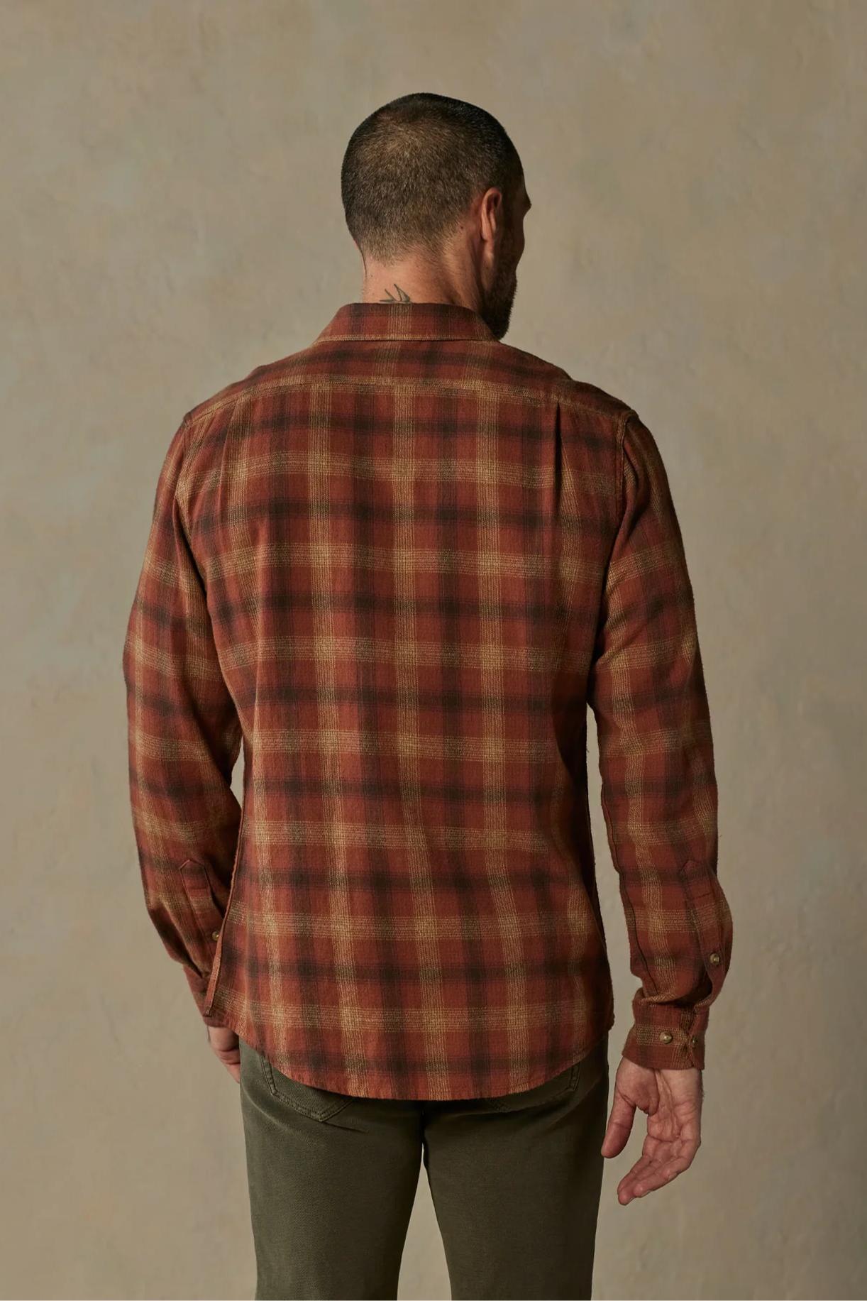 Hudson Double Brushed Flannel - Maple Glaze Plaid Product Image