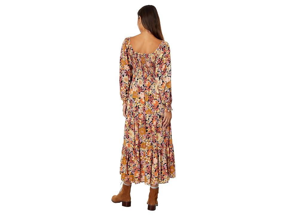 Rip Curl Mystic Floral Long Sleeve Maxi Dress Women's Dress Product Image