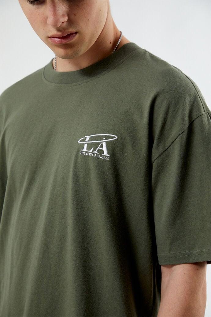 Mens LA Halo Embroidered T-Shirt Product Image