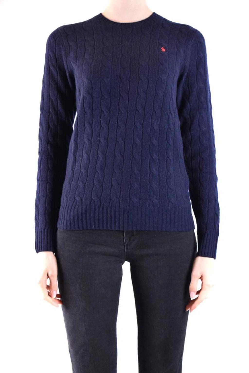 POLO RALPH LAUREN Sweater  Woman Color Blue Product Image