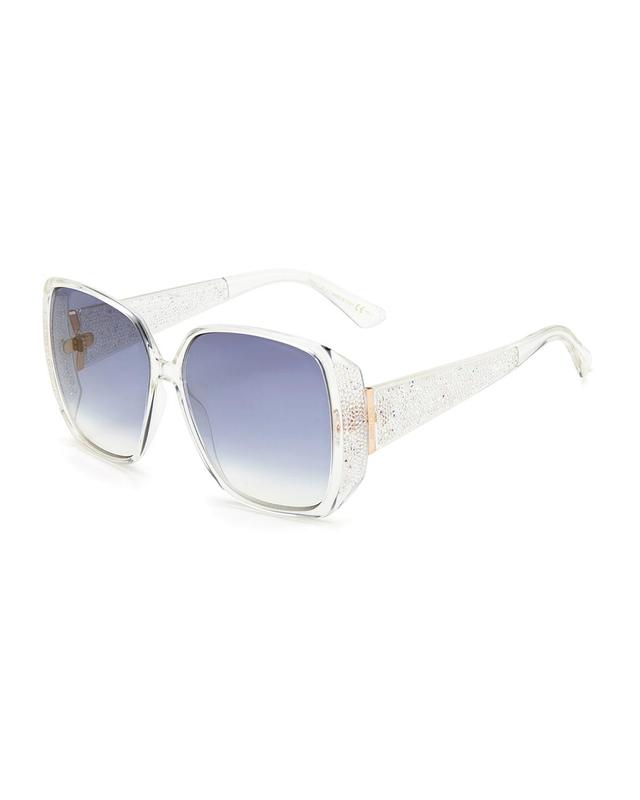 Womens Cloe 62MM Square Glitter Sunglasses Product Image