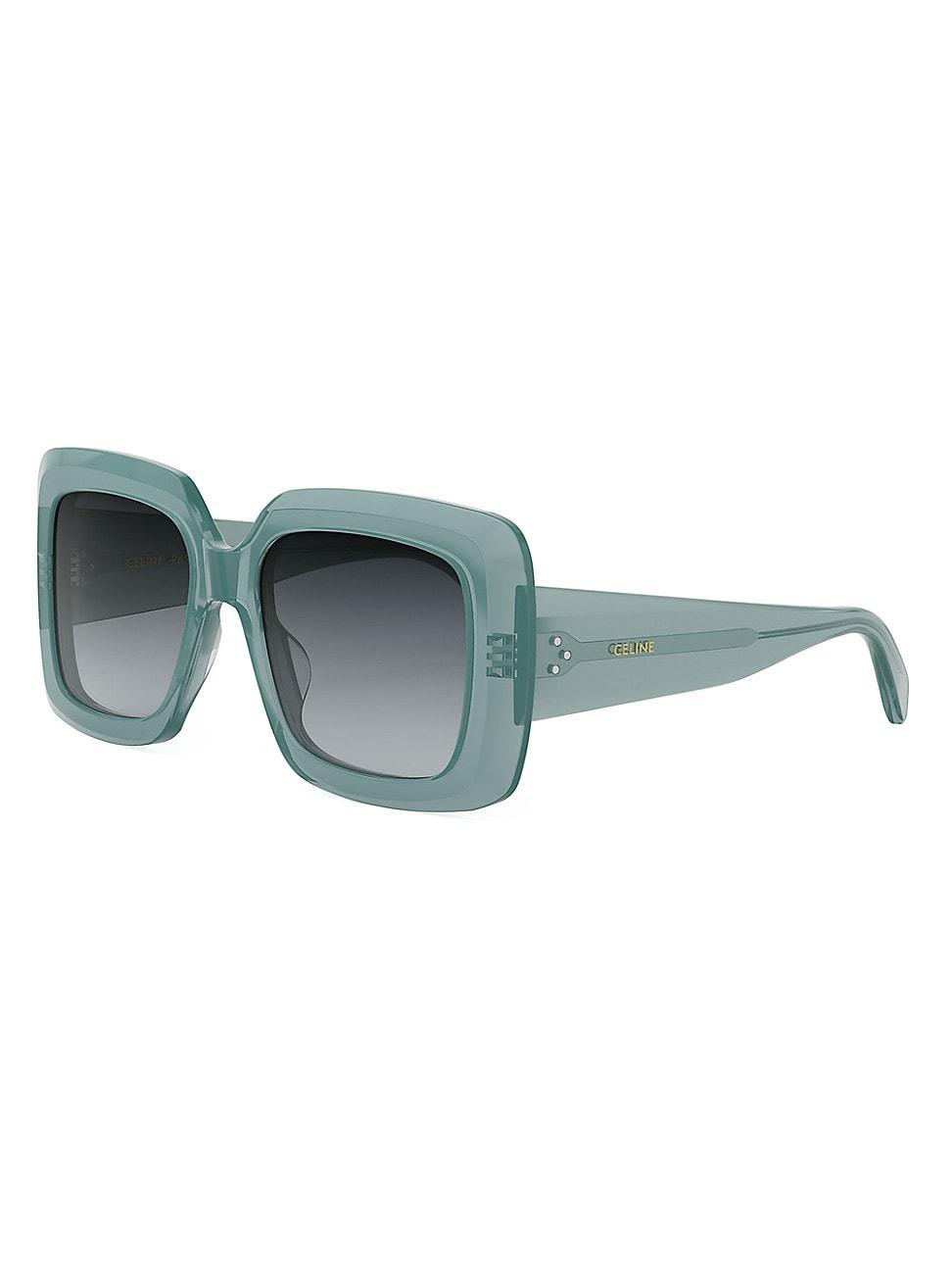 Womens Bold 54MM Square Sunglasses Product Image