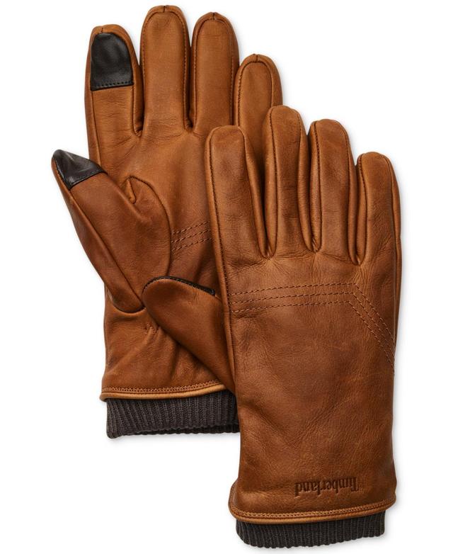 Timberland Mens Heirloom Leather Touch-Tip Gloves Product Image