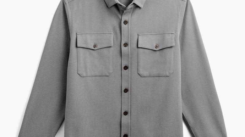 Medium Grey Heather Men's Fusion Overshirt Product Image