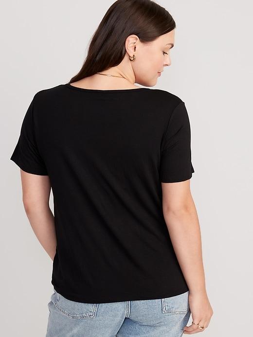 Luxe V-Neck T-Shirt Product Image