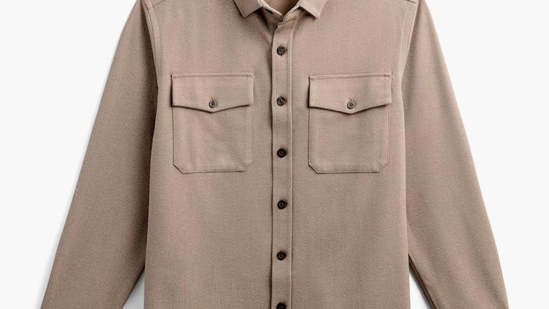 Oatmeal Tweed Men's Fusion Overshirt Product Image