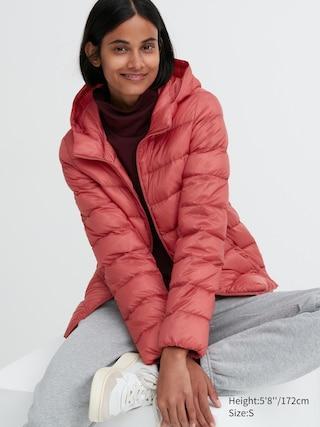 UNIQLO US Women's Ultra Light Down Parka with Anti-Static Orange 2XS UNIQLO US  2XS  female Product Image