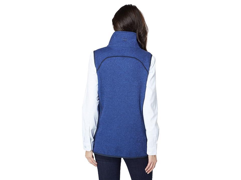 Cutter & Buck Mainsail Sweater-Knit Full Zip Vest (Tour Heather) Women's Clothing product image