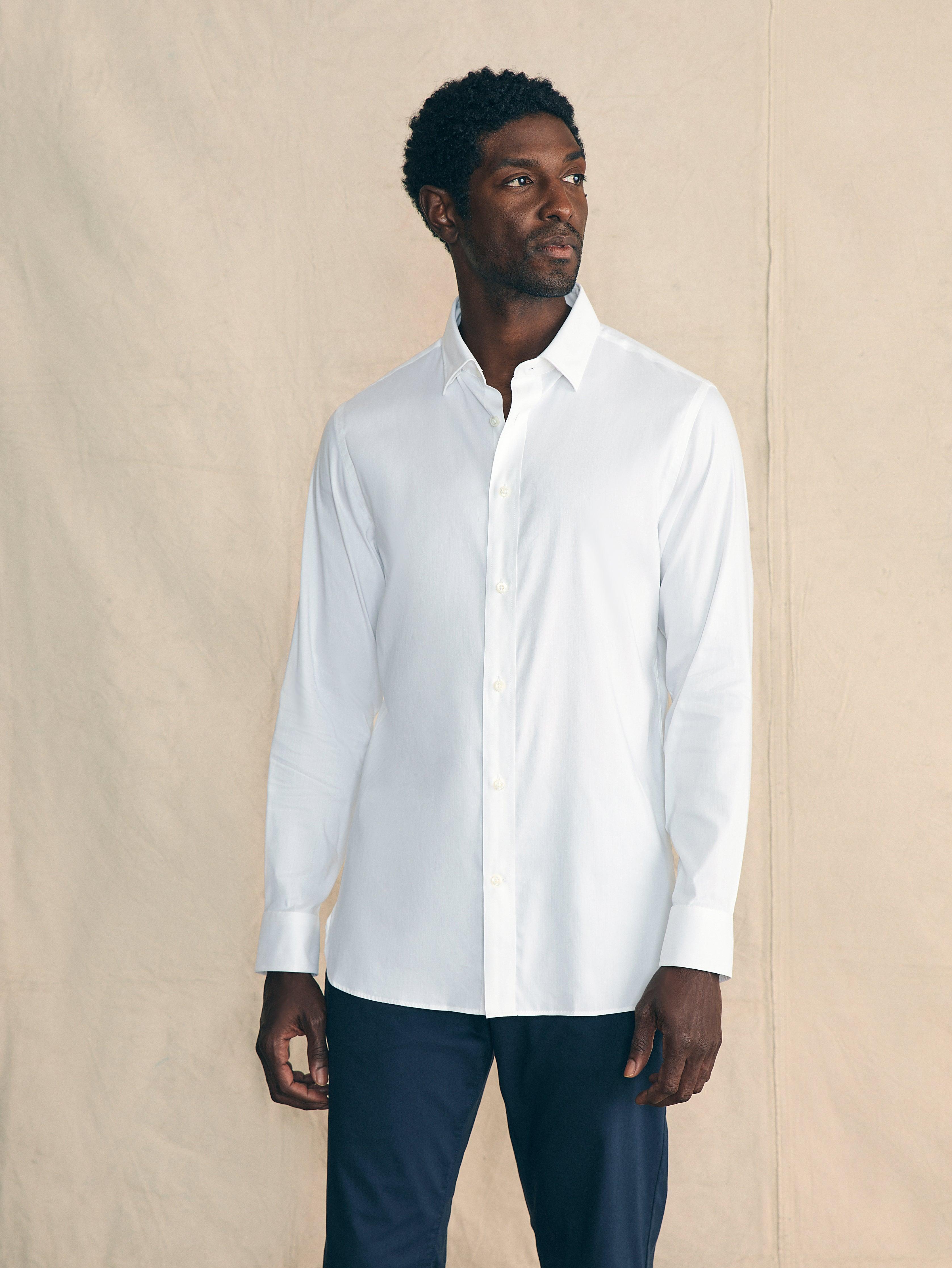 Movement™ Dress Shirt - Cloud White Male Product Image