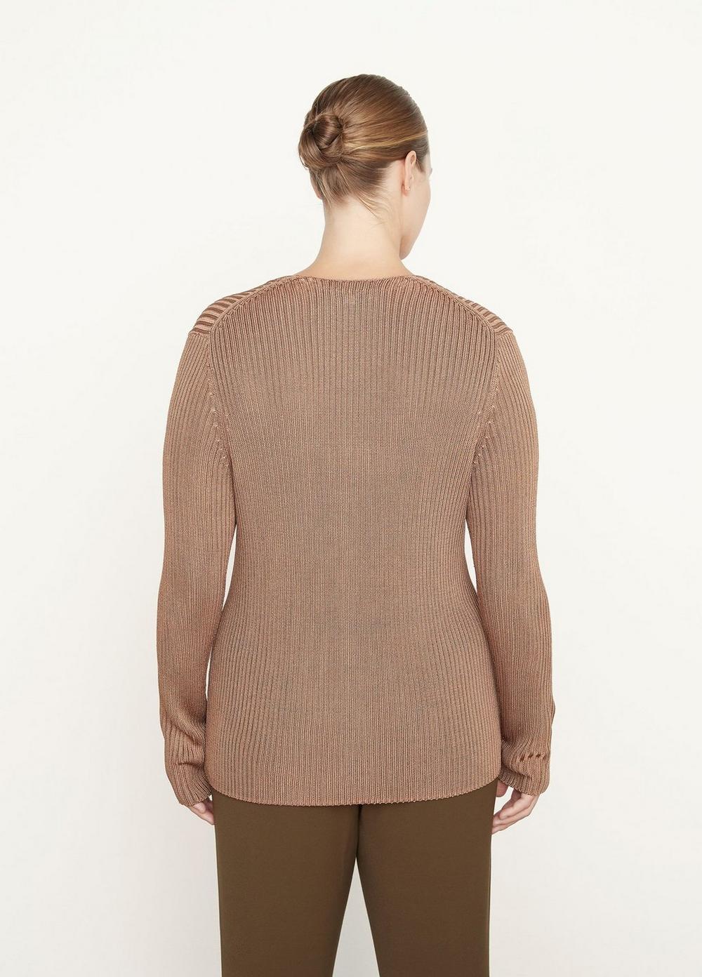 Ribbed Button Cardigan Product Image