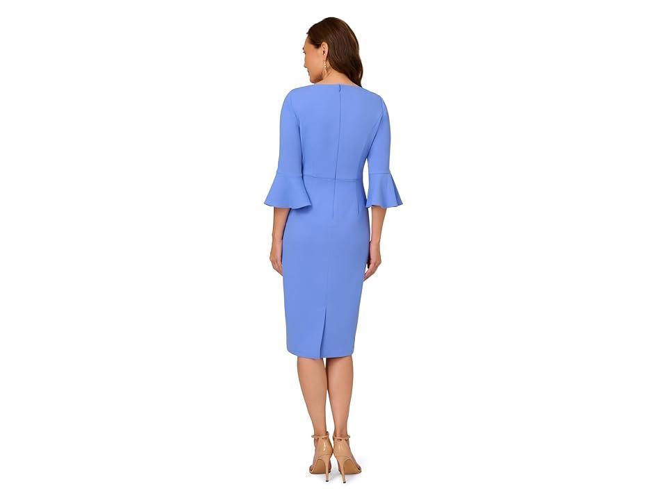 Adrianna Papell Bell Sleeve Tie Front Dress Product Image