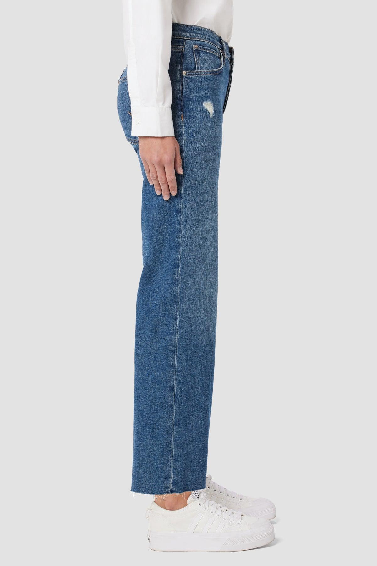 Rosie High-Rise Wide Leg Ankle Jean Female Product Image