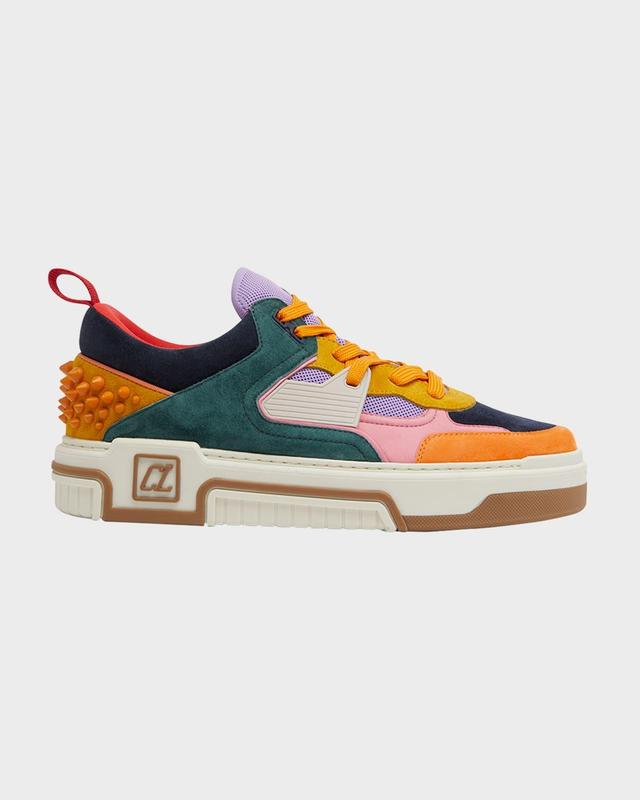 Christian Louboutin Astroloubi Mixed Media Low Top Sneaker Product Image