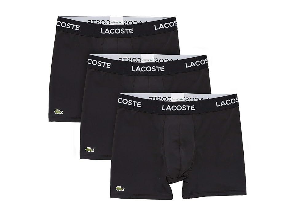 Lacoste Boxer Briefs 3-Pack Essential Classic Men's Underwear Product Image