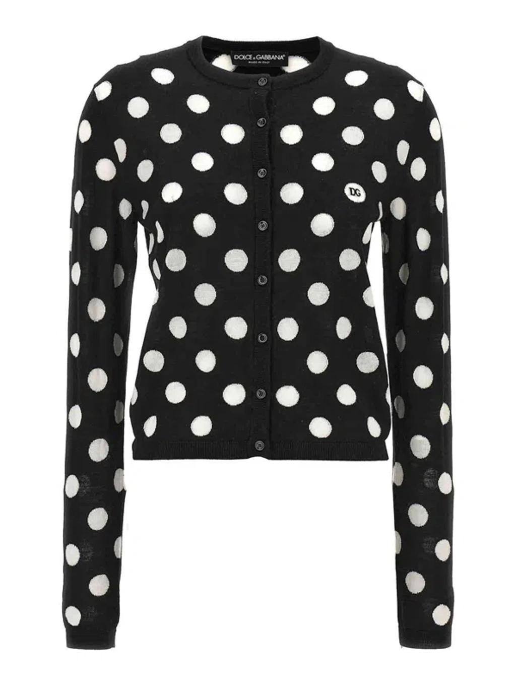 Mambo Cardigan In Blackwhite Product Image