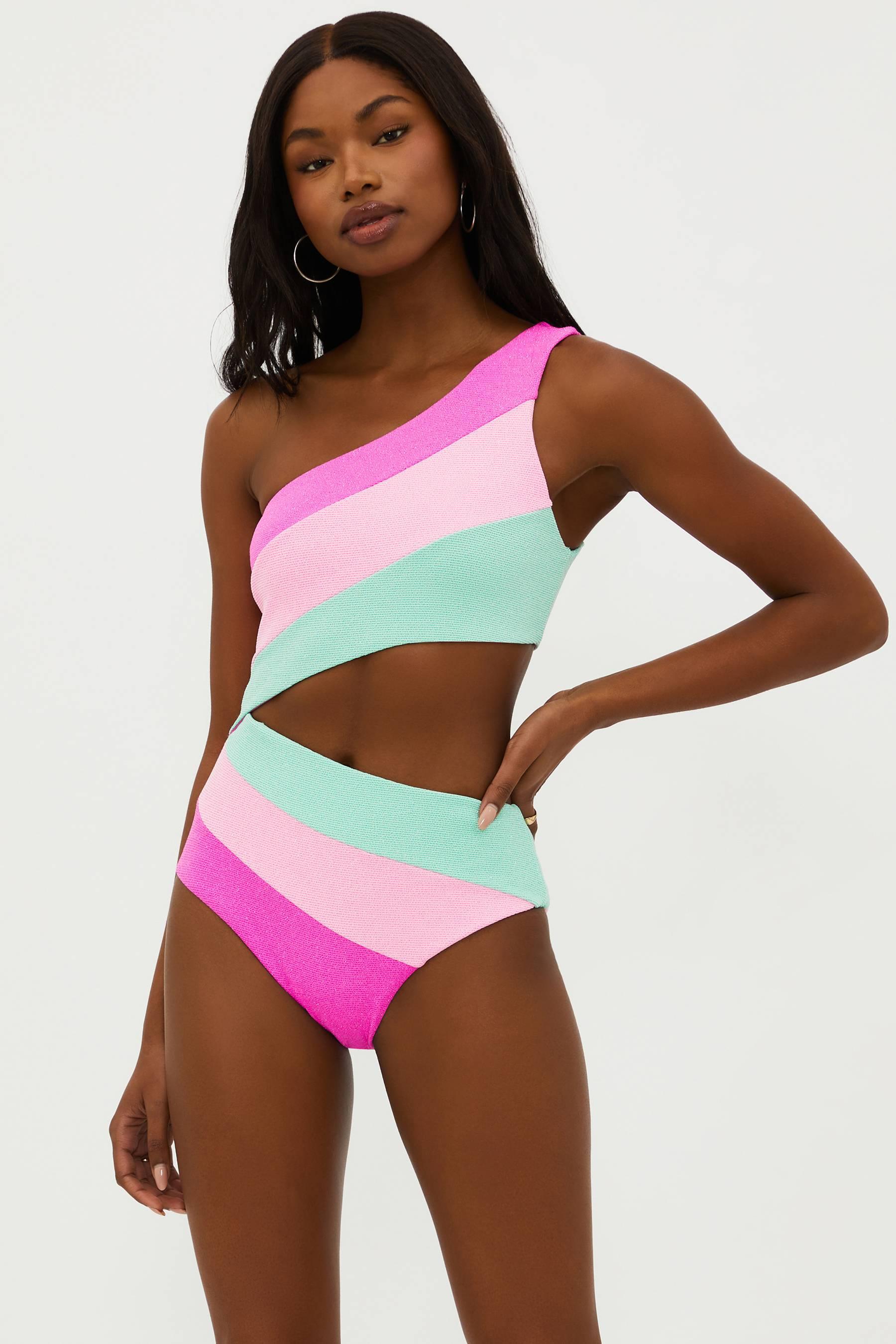 Joyce One Piece Blossom Colorblock Scrunch Product Image