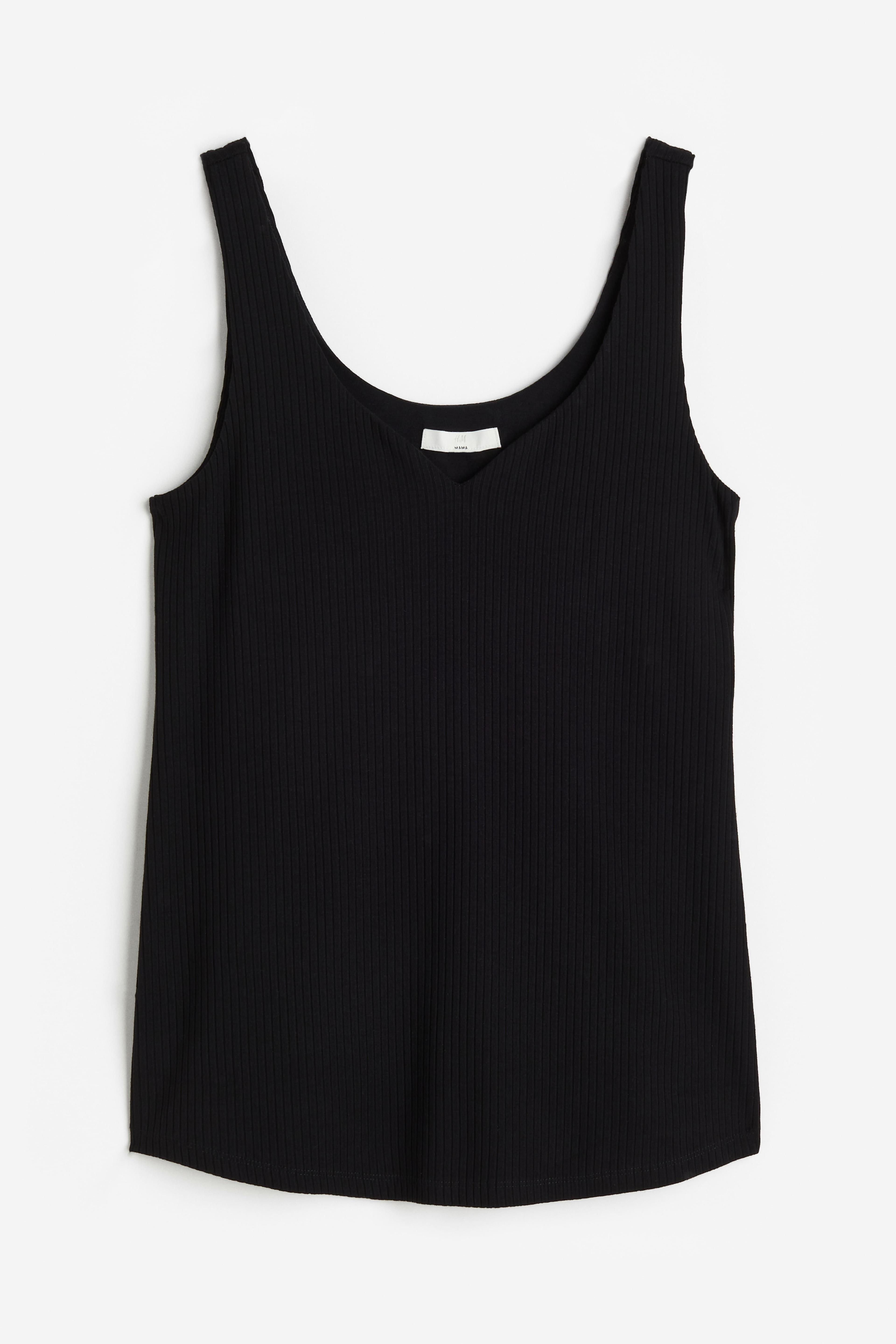 MAMA Ribbed Tank Top Product Image