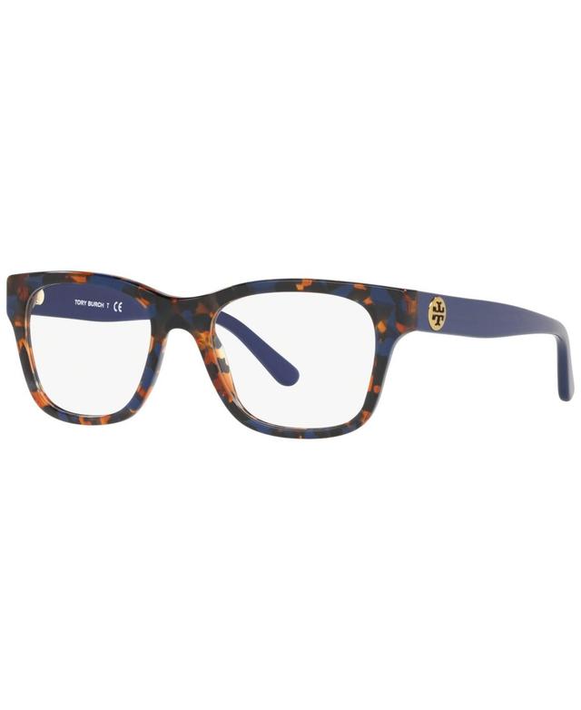 Tory Burch TY2098 Womens Square Eyeglasses - Blue Product Image