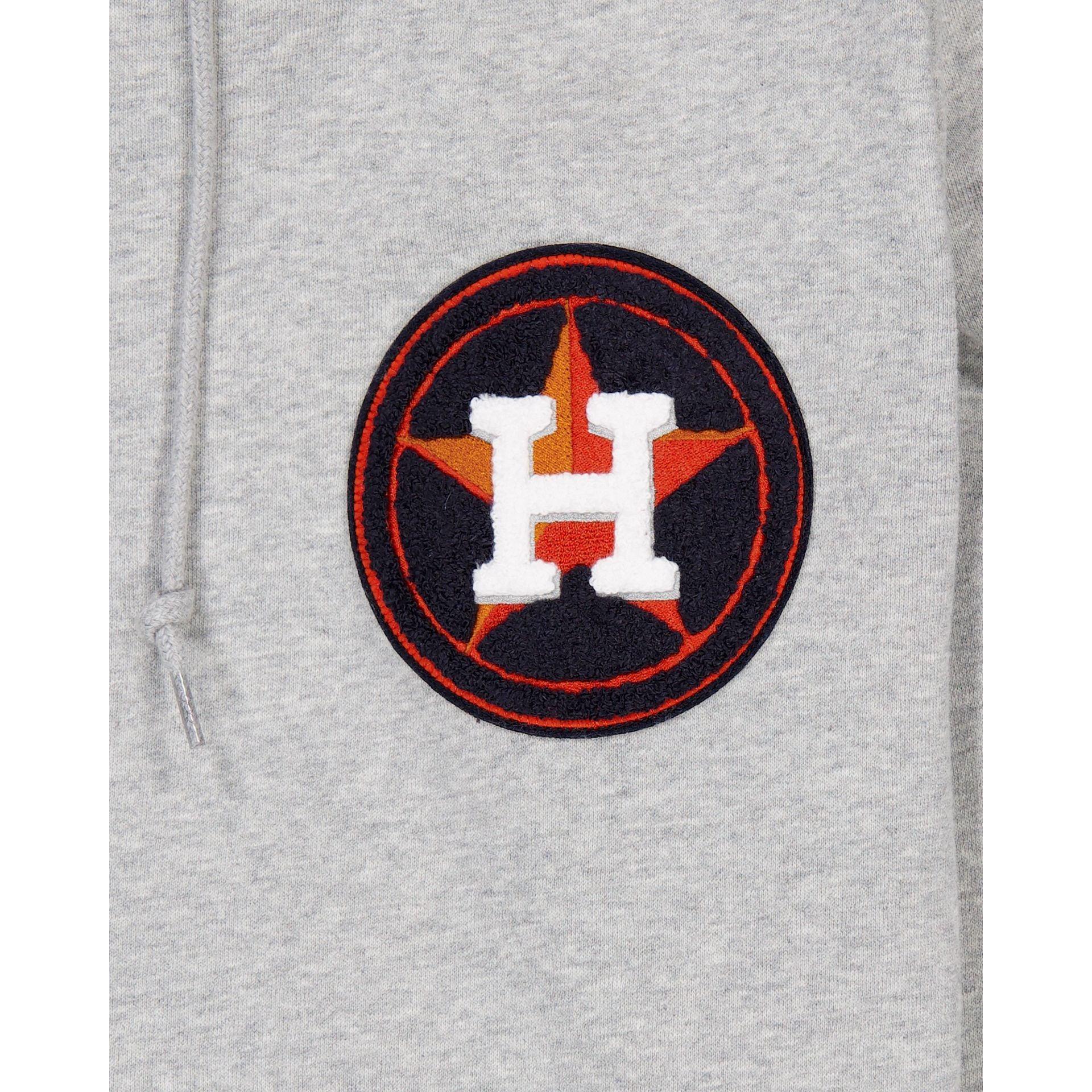 Houston Astros Gray Logo Select Full-Zip Hoodie Male Product Image