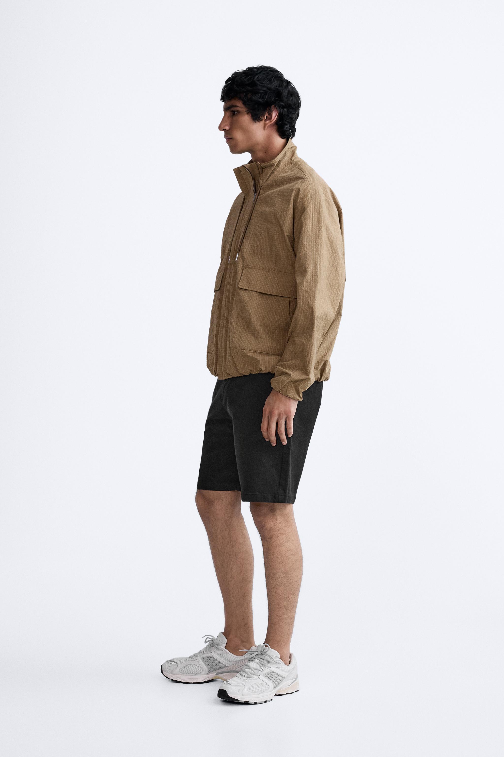 STRUCTURED CHINO BERMUDA SHORTS Product Image