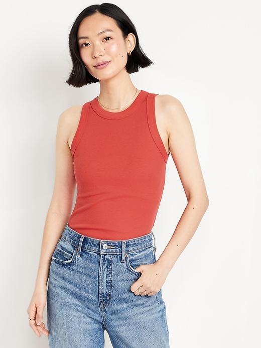 Snug Crop Tank Top Product Image