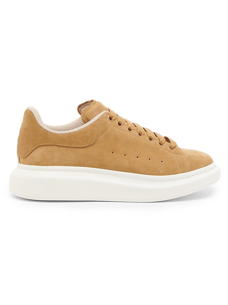 Mens Oversized Suede Low-Top Sneakers Product Image