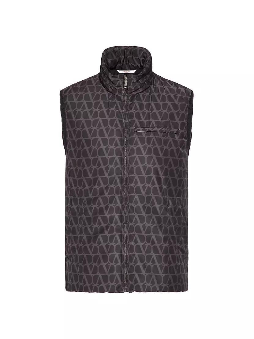 Nylon Vest With Toile Iconographe Print Product Image