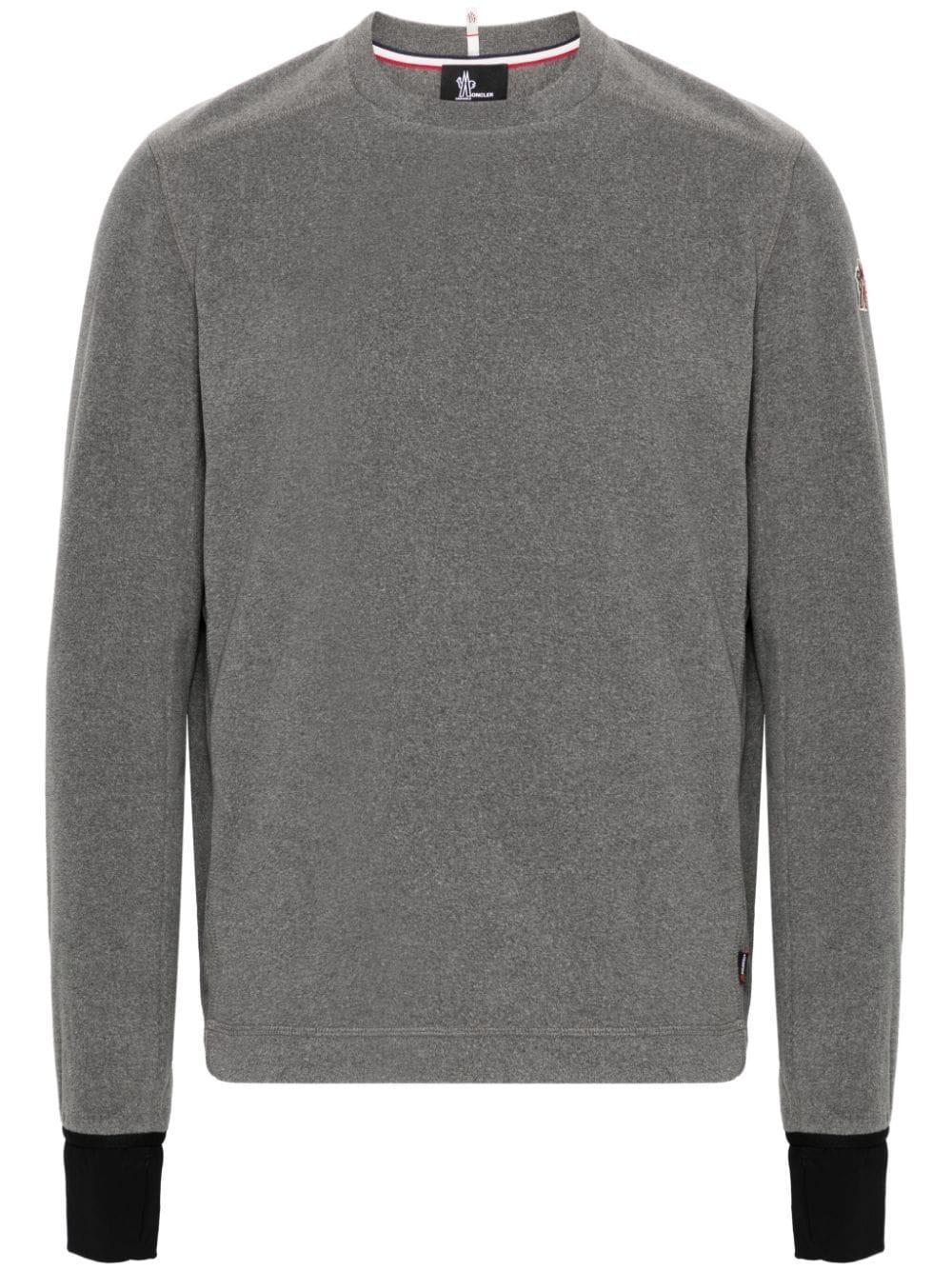 MONCLER Grenoble Mid Layer Sweatshirt In Grey Product Image