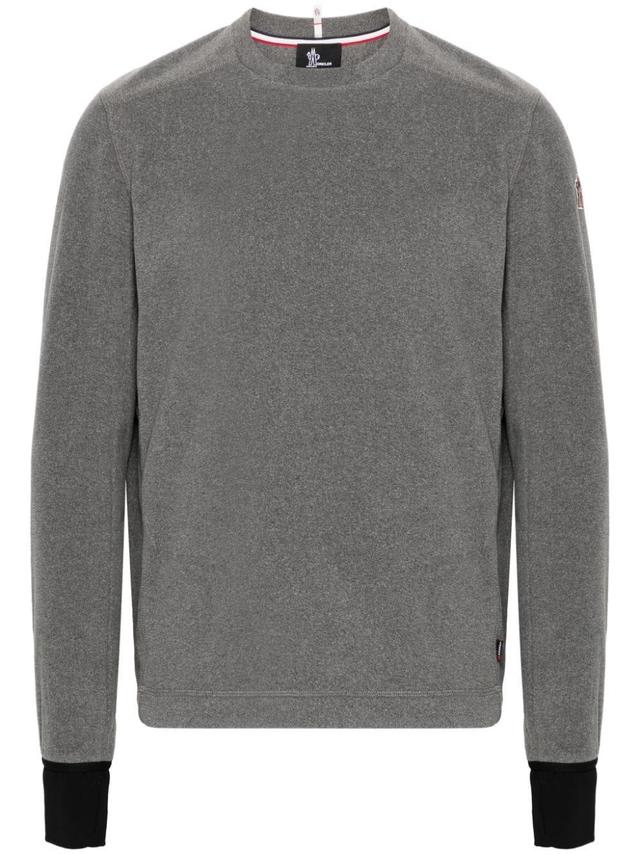 MONCLER Grenoble Mid Layer Sweatshirt In Grey Product Image