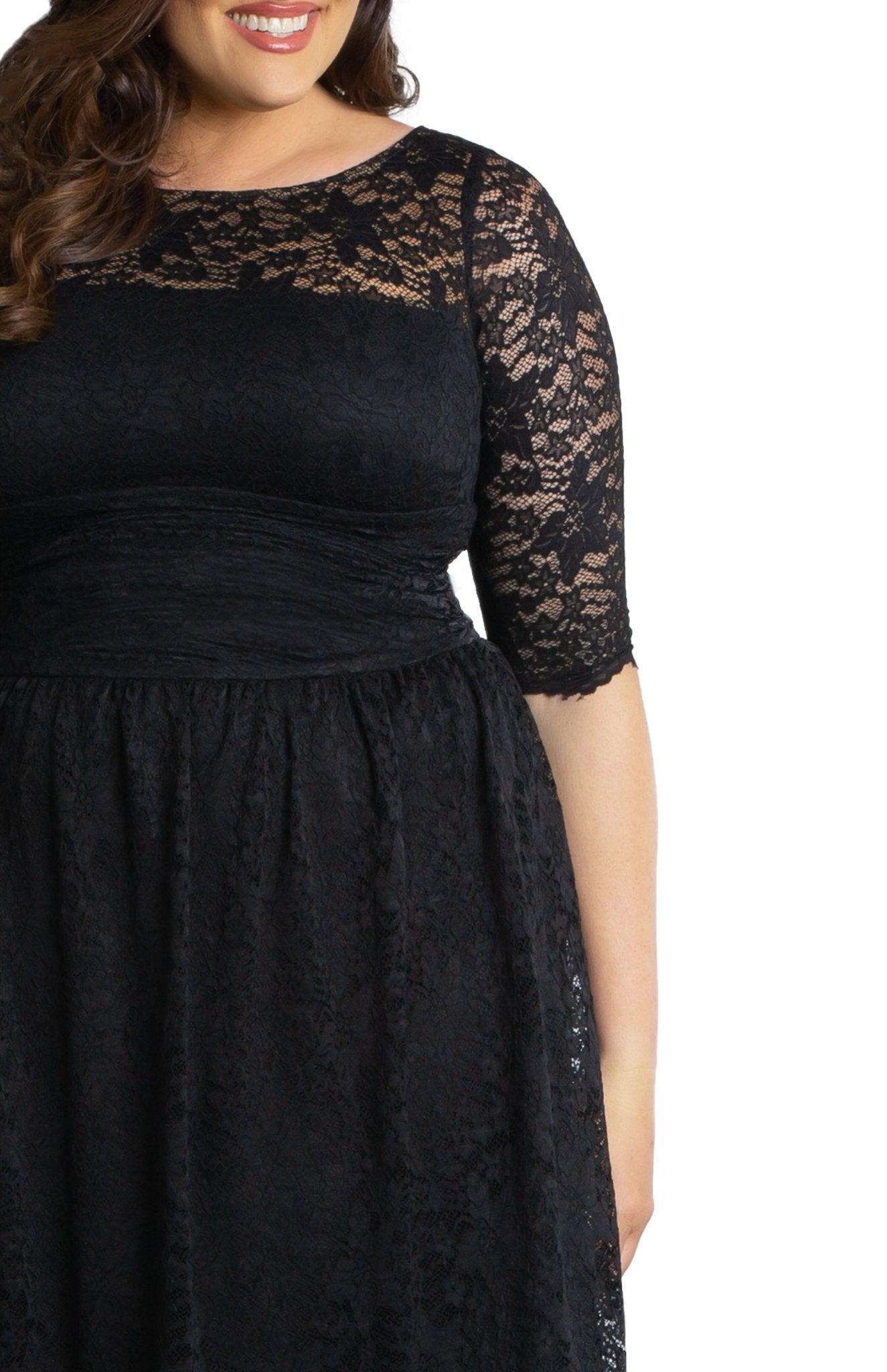 Luna Lace Dress - Plus Product Image