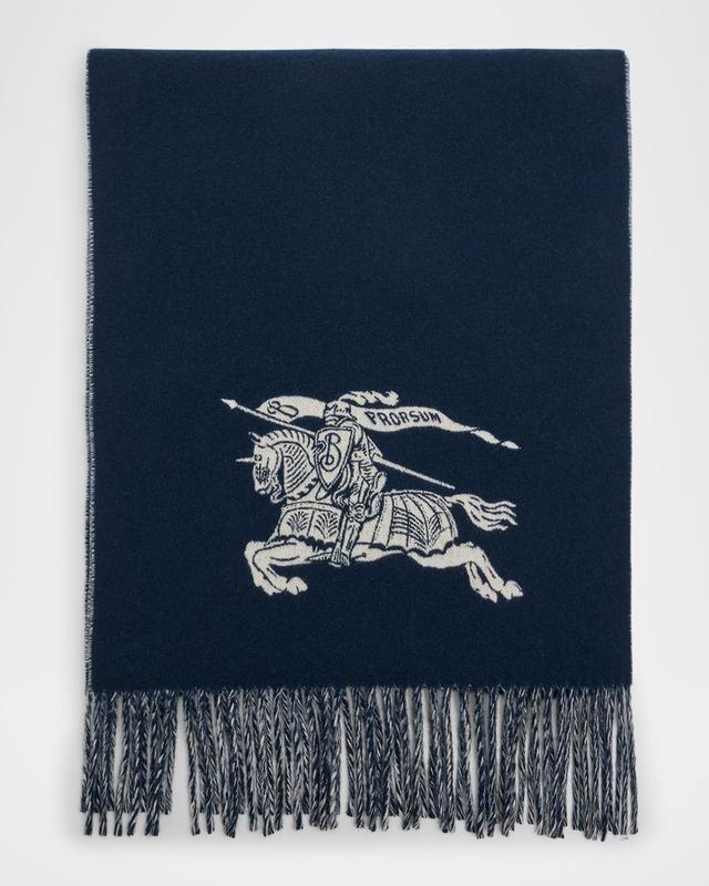 Men's Cashmere EKD Jacquard Scarf Product Image