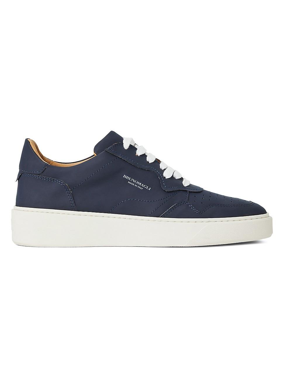 Mens Dezi Leather Low-Top Sneakers Product Image