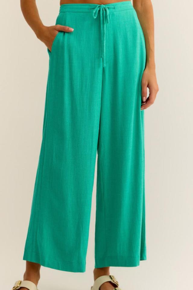 Cortez Cropped Pant Bermuda Green Product Image