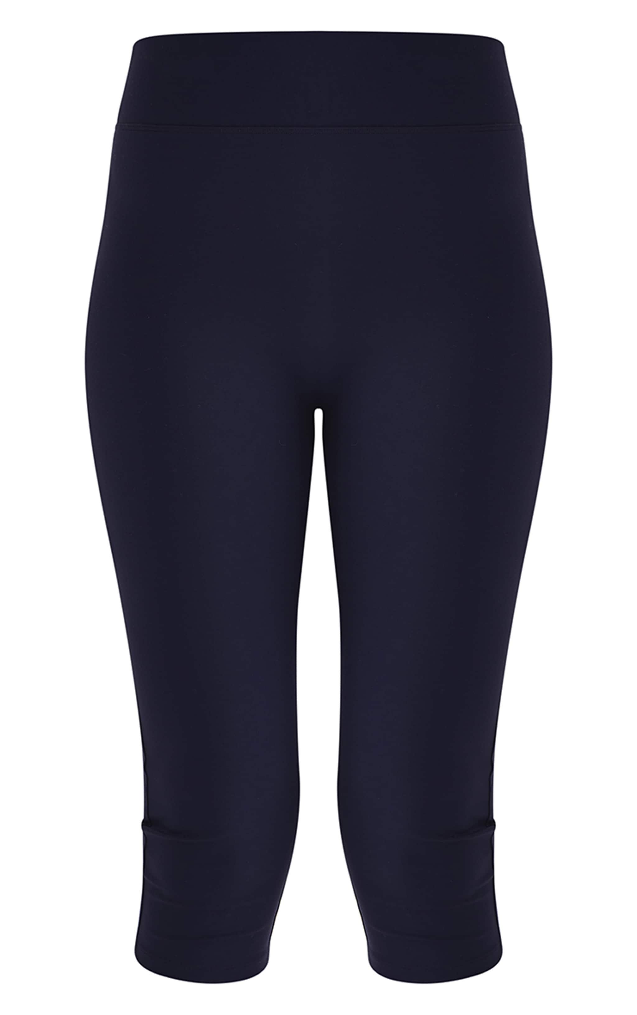 Navy Sculpt Pedal Pusher Leggings Product Image