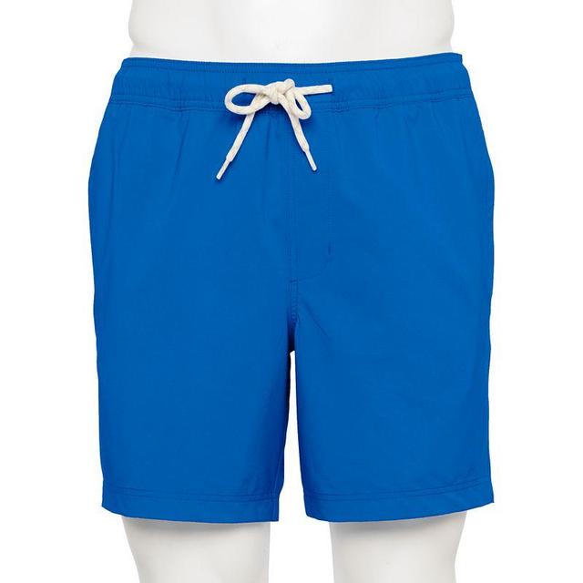 Mens Trinity Coast 7-in. Solid Swim Trunks Product Image