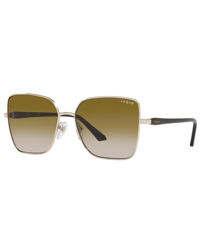 Vogue Eyewear Womens Sunglasses, VO4199S 58 - PALE GOLD Product Image