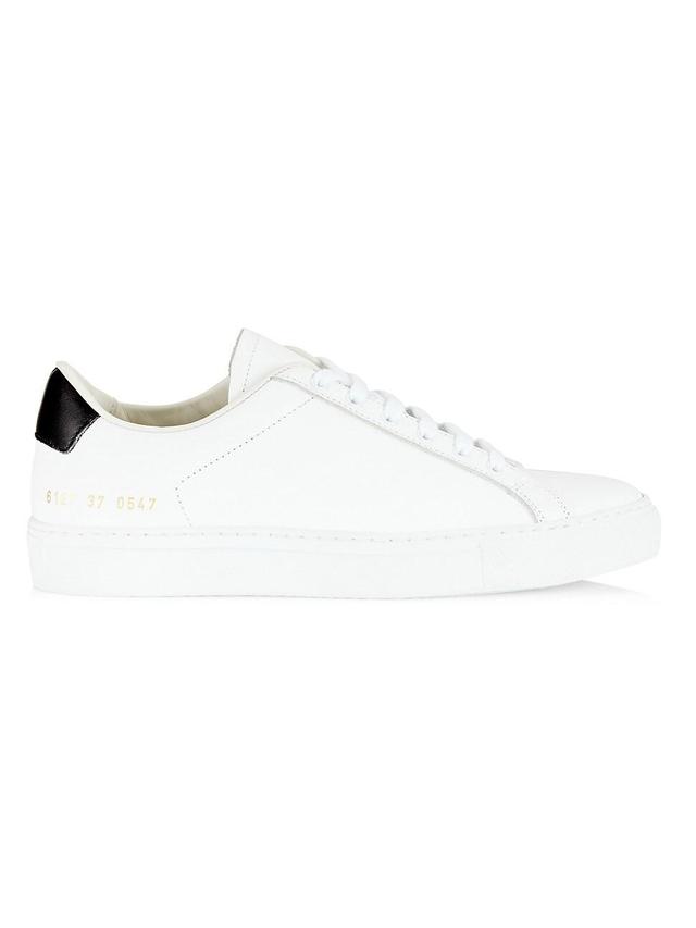 Womens Common Projects Retro Classic Low-Top Sneakers Product Image