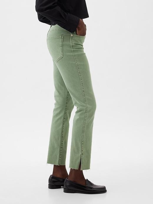 High Rise Vintage Slim Jeans Product Image