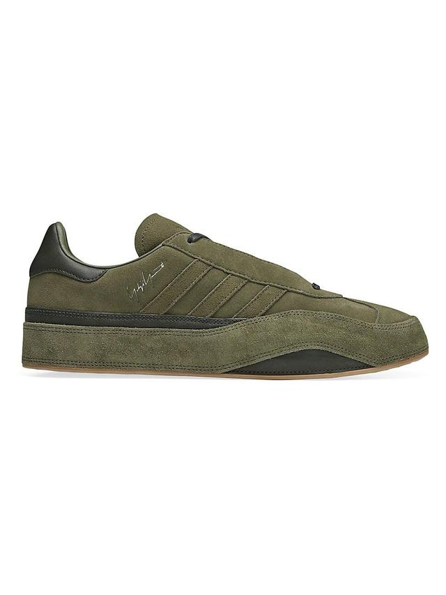 Mens Y-3 Gazelle Leather Sneakers Product Image