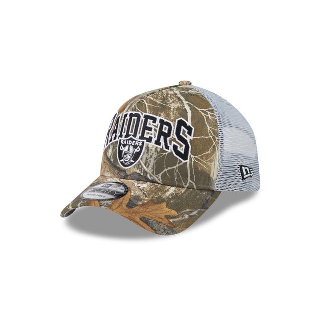 Las Vegas Raiders Active 9FORTY A-Frame Trucker Hat Male Product Image