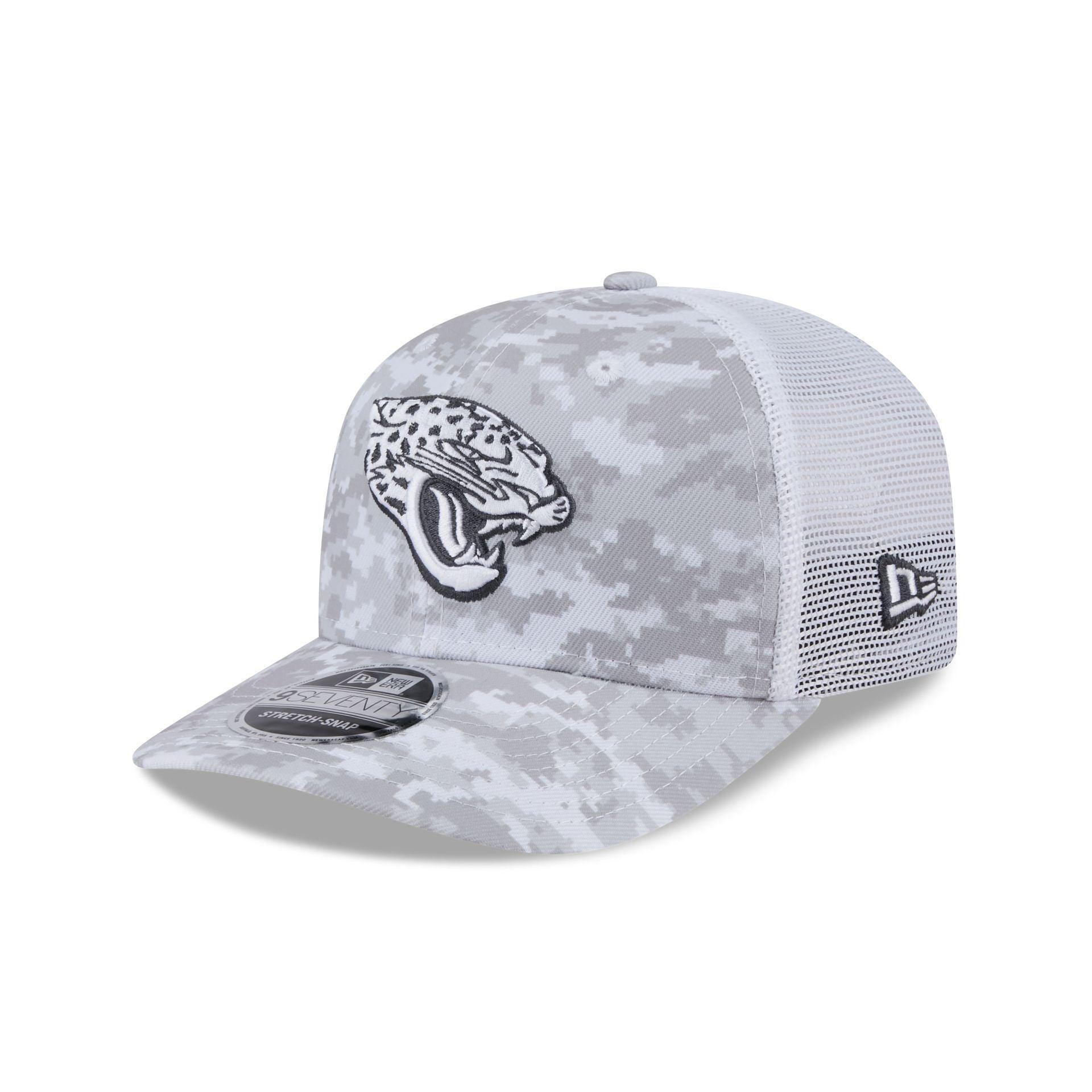 Jacksonville Jaguars 2024 Salute to Service 9SEVENTY Trucker Hat Male Product Image