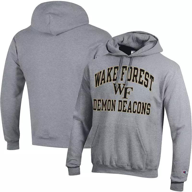 Mens Champion Heather Gray Florida State Seminoles High Motor Pullover Hoodie Product Image