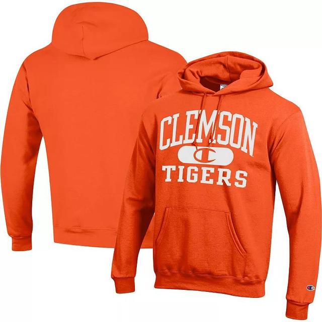 Mens Champion Clemson Tigers Arch Pill Pullover Hoodie Product Image