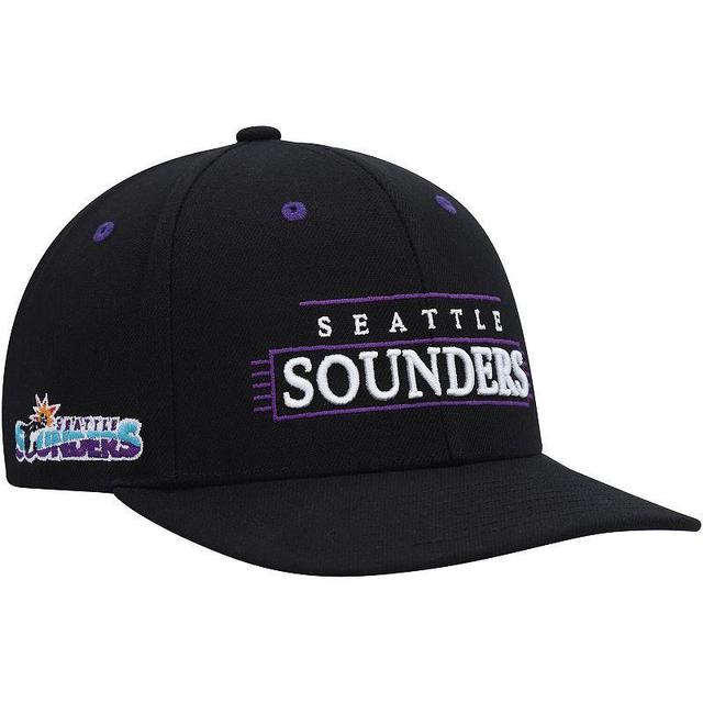 Mens Mitchell & Ness Seattle Sounders FC LOFI Pro Snapback Hat Product Image