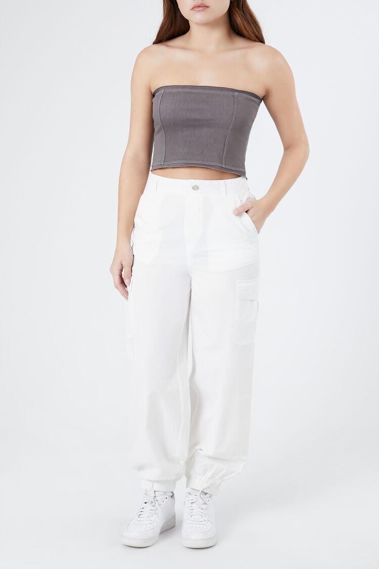 High-Rise Cargo Joggers | Forever 21 Product Image