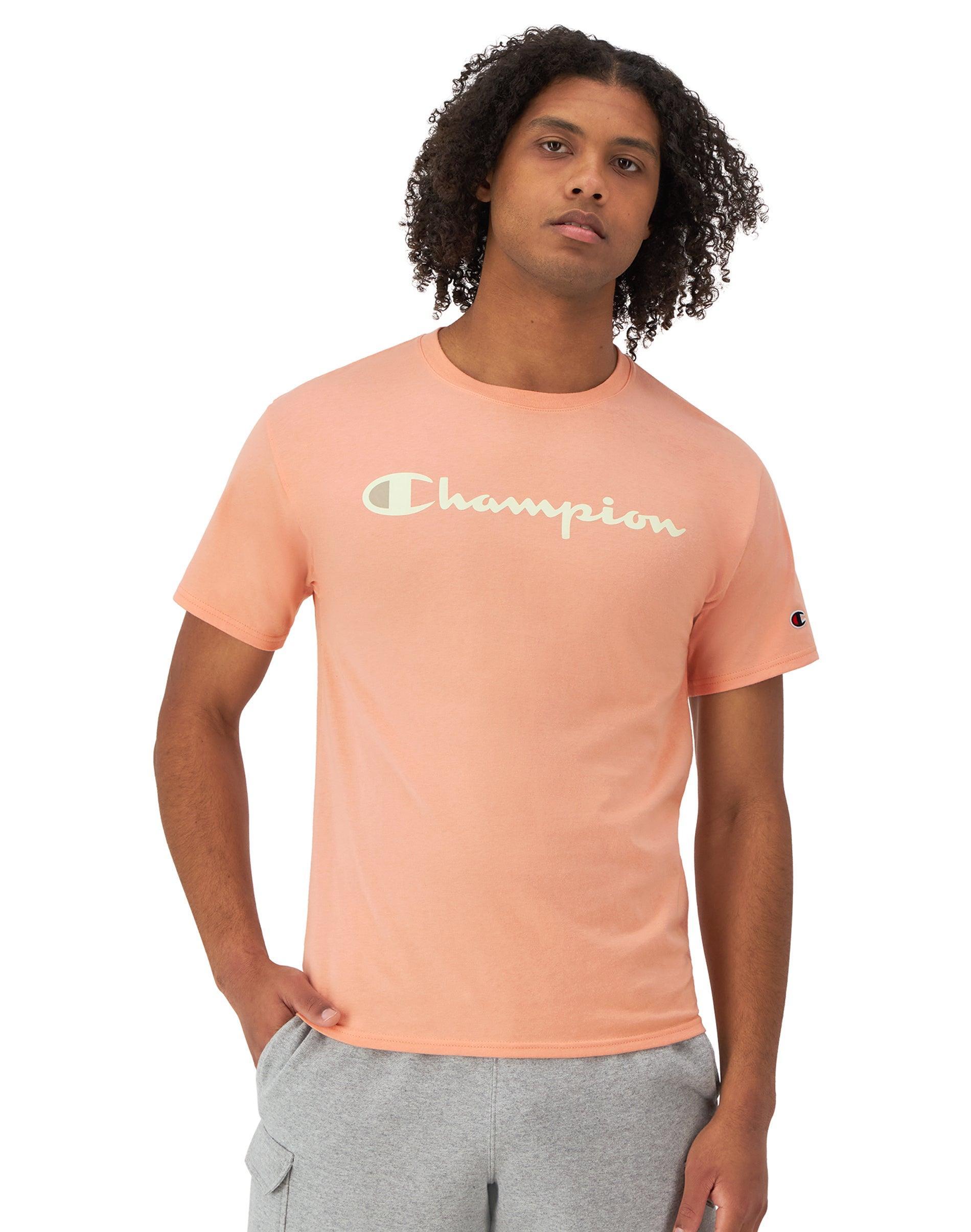 Champion Mens Script Logo T-Shirt Product Image