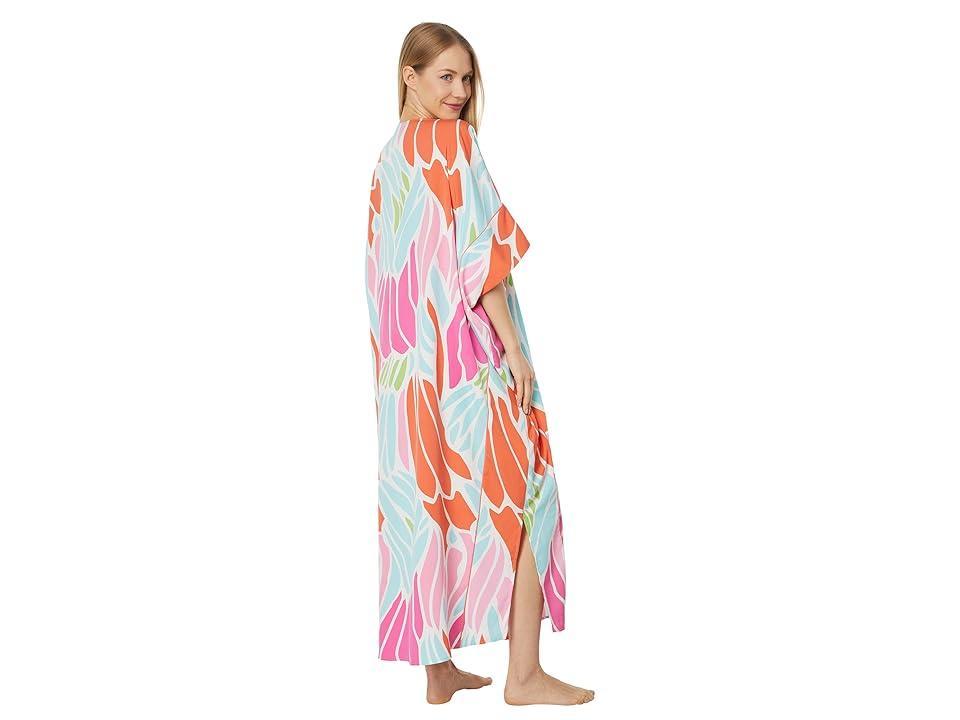 Womens Papillon Printed Caftan Product Image