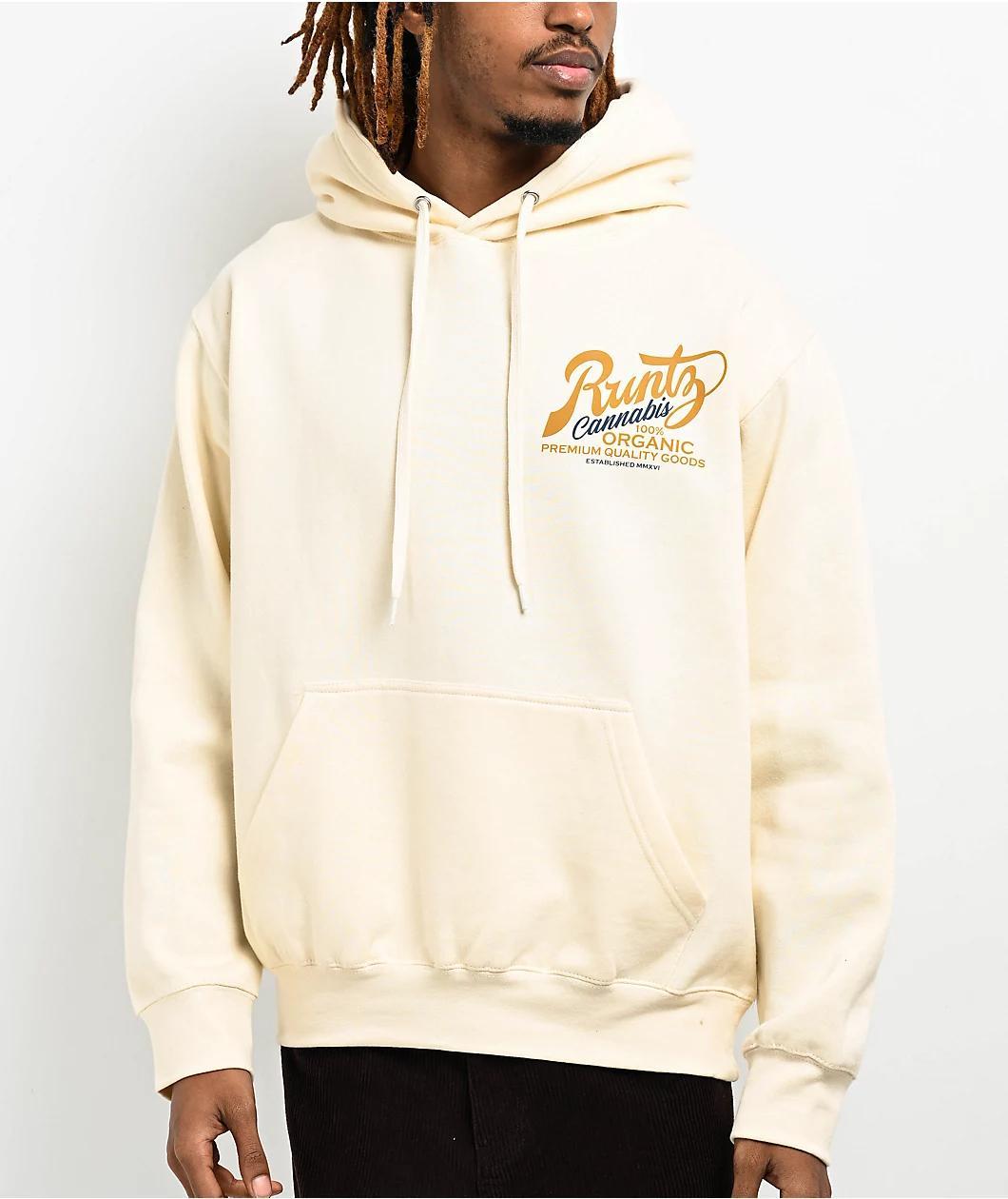 Runtz Quality Goods Natural Hoodie Product Image