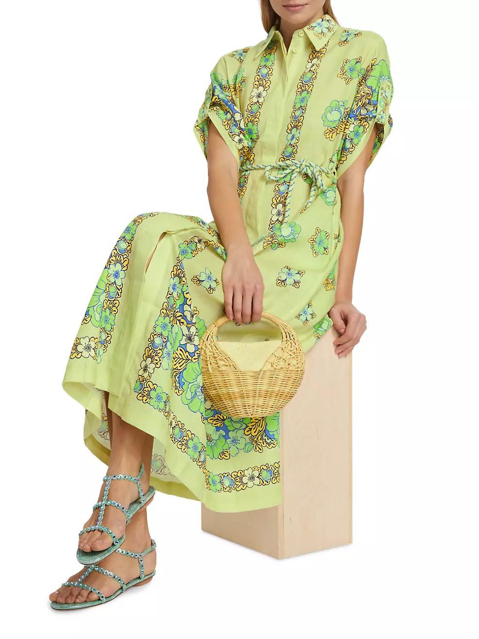 Hotel Paradiso Velma Linen Shirtdress Product Image